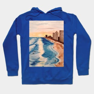 Sunset at Navarre Beach Condos Hoodie